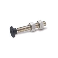 GN 903 Stainless Steel Toggle Clamp Spindle Assembly with Swivel Plastic Thrust Pad